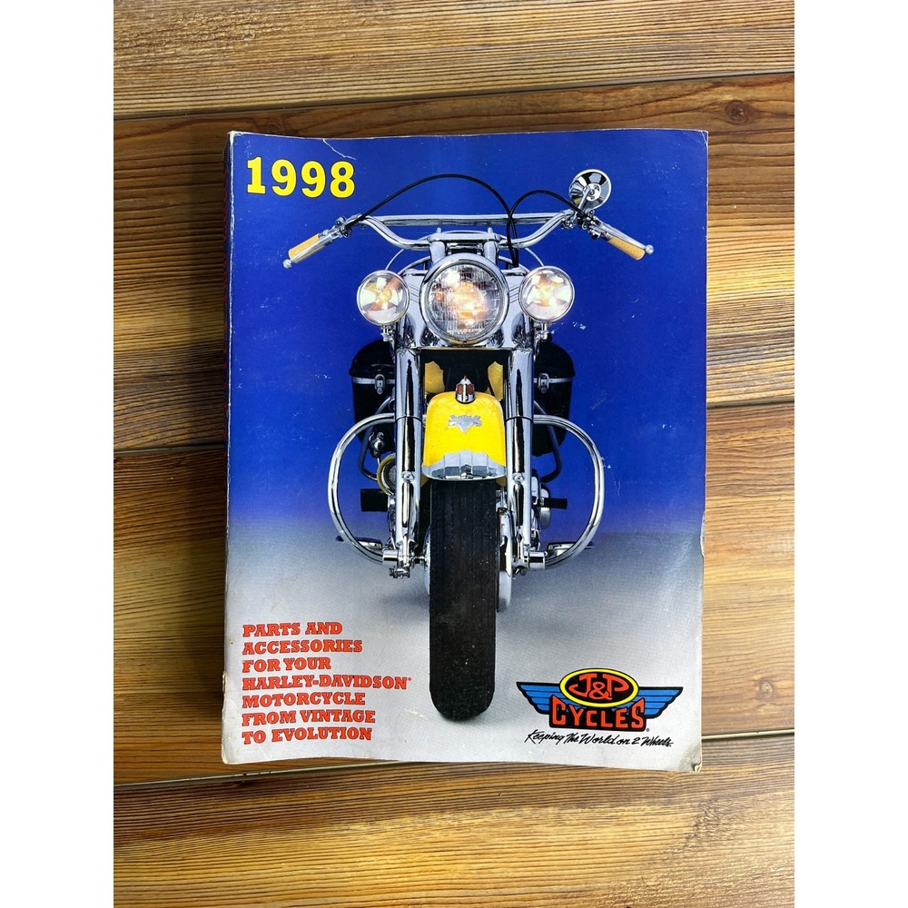 1998 J&P Cycles Harley-Davidson Parts Catalog Vintage to Evolution C286690